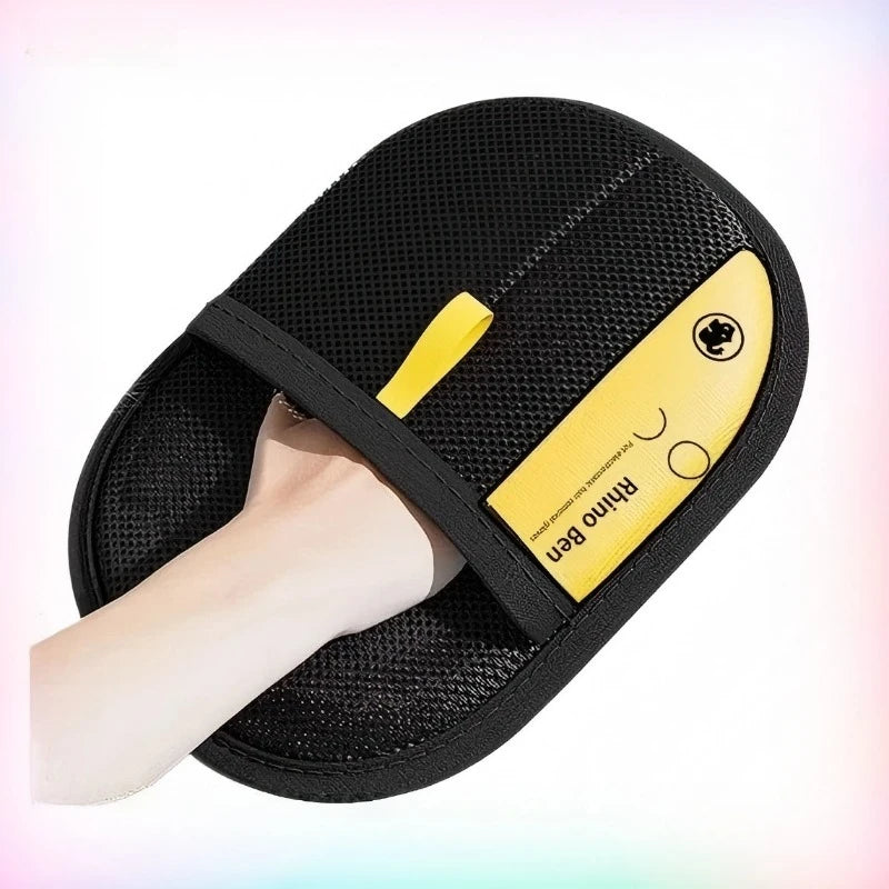 Gant Anti-Poils 2 en 1 pour Chien & Chat – Brossage et Nettoyage Réutilisable