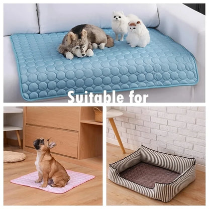 Tapis Rafraîchissant pour Chien & Chat – Fraîcheur Instantanée, 6 Tailles