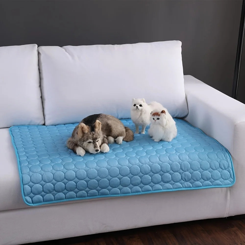 Tapis Rafraîchissant pour Chien & Chat – Fraîcheur Instantanée, 6 Tailles