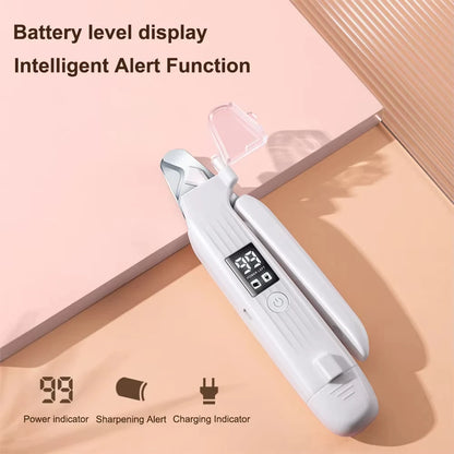 Coupe-ongles Électrique 2 en 1 pour Chiens et Chats avec Lumière LED