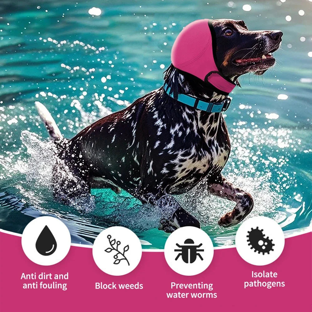 Réduction du bruit pour chien, isolation phonique, protège-oreilles, couvre-tête imperméable pour la natation, couvre-tête apaisant émotionnellement pour chien