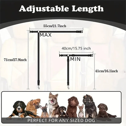 Ceinture de Sécurité pour Chien en Voiture – Trajets Sûrs et Sereins