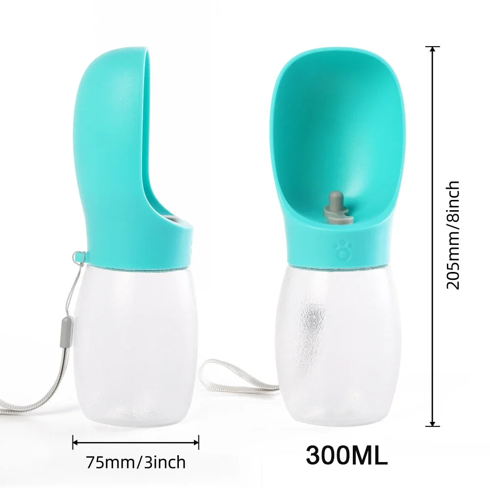 Bouteille d'eau pour chien de compagnie, 300ML, bols à boire pour chiots, petits et moyens chiens, chats, randonnée, mangeoire Portable pour chat, fournitures Golden Retriever
