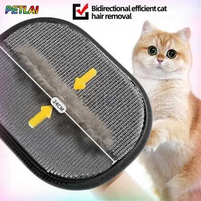 Gant Anti-Poils 2 en 1 pour Chien & Chat – Brossage et Nettoyage Réutilisable